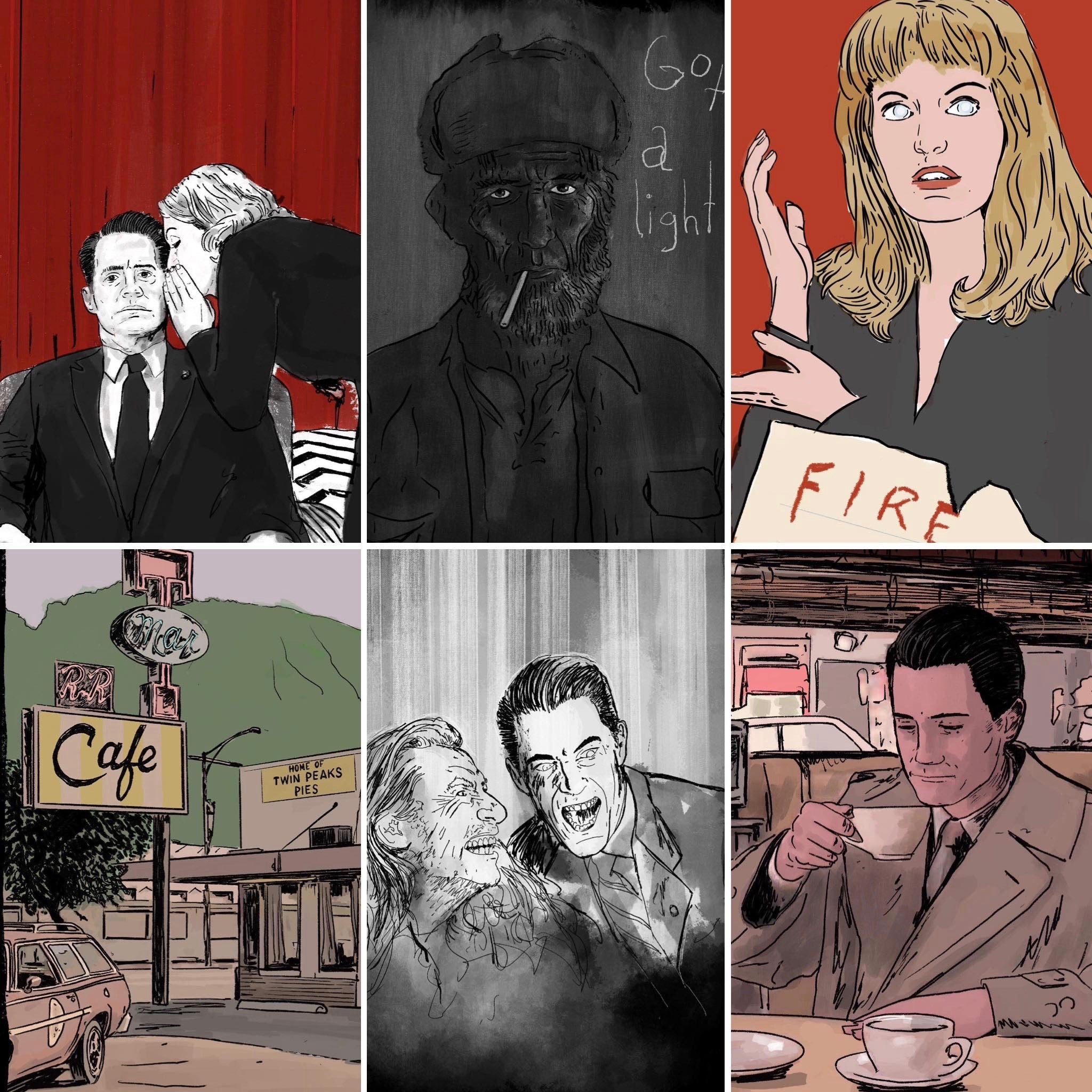 Twin peaks art discount